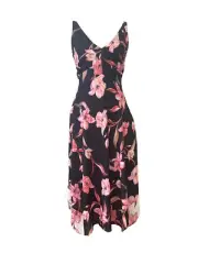 Portmans Size 6 Spring Garde Midi Dress Sleeveless Floral BNWT RRP $119