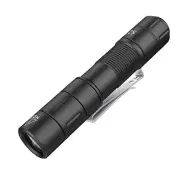 S21 Rechargeable LED Flashlight 880 Lumen Mini EDC Tail Switch Flashlight (Po...