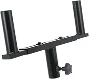 JWQFBC Double Speaker Mount, Professional Bracket, Bracket Accessories, Mounting Fork, Speaker Pole Stand for Bar Conferences, Offices