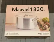 Mauviel 1830 Stainless Steel Glass Lid Pot Casserole 24cm 5.7L