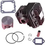 50mm Piston Cylinder Assembly Kit Fit for for Sti/hl 044 MS440 Chainsaw Rebuild Replacement
