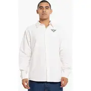 Essendon Bombers Mens Embroidered Logo White Shirt
