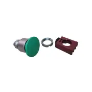GE Power 184062 P9MET4VN1 Green Mushroom Button D 40Mm SG//Tr
