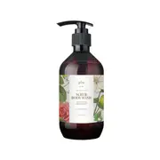 plu - Perfumed Spa Scrub Body Wash - 500g - Fleur Soap