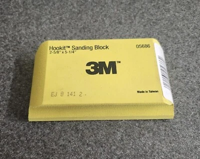 3M 05686 2-5/8 in. X 5-1/4 in. Hookit Sanding Block