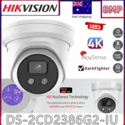 Original Hikvision 4K 8MP PoE DS-2CD2386G2-IU Security IP Camera DarkFighter AU
