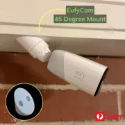 45 Degree Wedge For EufyCam 2 Pro Mount Bracket + Security Camera