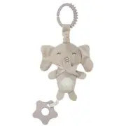 Cartoon Animal Shake Bell Pendant Plush Elephant Rabbit Cute Rattle Windchime G9