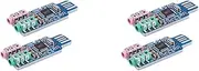 4Pcs Free Driver USB Sound Card CM108 USB Sound Card Chip Blue