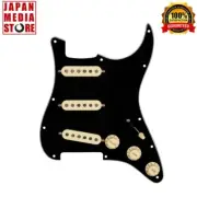 Fender Pre-Wired Stratocaster Pickguard Custom Shop '69 SSS Black for E-Guitar