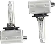 SOLUSTRE 1 Pair Super Bright Xenon Car Headlights Hid Lamps for Enhance Night Visibility Energy-efficient