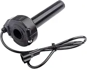 QSTDGVPW Throttle Hand Grip with Cable Throttle Lever Replacement for Road Mini Bike