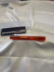 Nettuno Barracuda Fountain Pen Translucent Red Medium Nib M47813
