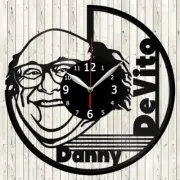 Danny DeVito Vinyl Record Wall Clock Decor Handmade 4360