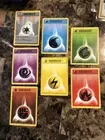 POKEMON Card double colorless energy set 7pc Shadowless Vintage 1999 Base Set...