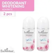 Enchanteur Romantic Roll On Deodorant Whitening 40 ml - Twinpack