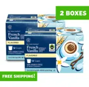 2 PACK Barissimo Fair Trade French Vanilla Arabica Coffee Pods, ALDI, 24 Count