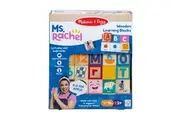 Melissa & Doug Ms. Rachel Blocks/Activity Cards Kids Educational Toy 18m+
