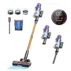 50000Pa Cordless Wireless Vacuum Cleaner Smart Home Dust Cup 60Mins Runtimes New