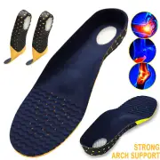 Orthotic Shoe Insoles Inserts Pad Flat Feet High Arch Support Plantar Fasciitis