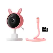 Baby Monitor Tuya Smart Wifi Video Mobile Phone Remote Monitoring Camera with Te