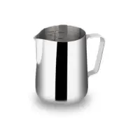 Stainless Steel Milk Frothing Pitcher 12oz/350ml - Espresso Steaming Pitcher ...