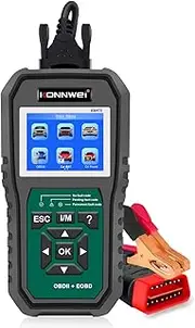 KW470 OBDII Code Reader&BatteryTester&Full System Diagnostic Scanner Replacement for for Universal Car After 1996