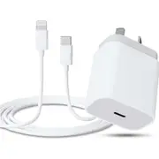 iPhone Charger, 20W USB C Charger with USB C to Lightning Cable, Apple iPhone Charger with iPhone Charging Cable, Charger for iPhone 14/13/12/11/X