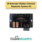 IR Extender Hidden Infrared Repeater System Kit Connection Block Home Theater