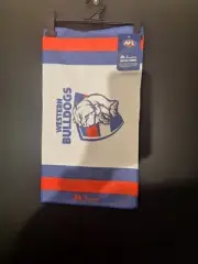Western Bulldogs henselite dri tec towel lawn bowls New With Tags