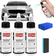 3PCS V-Vaxy Car Scratch Repair Wax, Ultimate Paint Restorer, Wax Scratch Removal Kit, V-vaxy Shiny Cars Painting Restorer AUTO Accessory Multi-Effect Protection