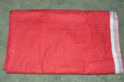 Fabric Remnant Waverly Inspirations Red with White Polka Dots 3 Yards 44 Wide