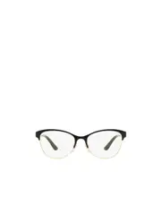 Versace Eyewear Geometric Frame Glasses 53 White