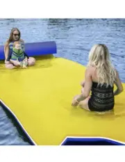 3 Layers XPE Foam Floating Water Mat, 9 Ft Tear-Resistant Pad New In Box