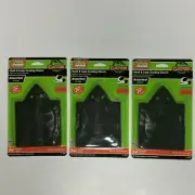 3 - 14 Pc Assorted Ultra Power Hook Loop Sanding Sheets 3761 Black Zirconium