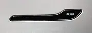 Tarsier Tesla Model 3 & Model Y [Push] Door Handle Stickers (Black Handle (Thumb Cover)),White,TM3PDHS-001