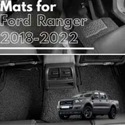 for Ford Ranger (PX3 Dual Cab Ute)2018-2022, Premium Car Floor Mats