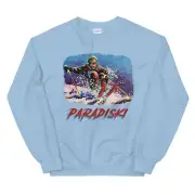 Paradiski, Skiing Shirt, Retro Ski, Skier Gift, Vintage France Sweatshirt