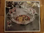 Party Game Drinking Roulette Shot Glass Adult Game Set. Game Night