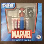 PEZ * Marvel Spider-Man & Black Panther Set * w/ Candy (2020) NEW! Retired!