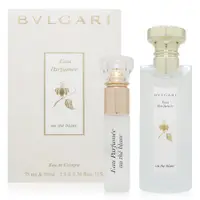 在飛比找PChome24h購物優惠-Bvlgari 寶格麗 白茶古龍水 EDC 禮盒(75ml+