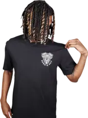 LETHAL THREAT DT10046M Down-N-Out Shove It T-Shirt - Black - Medium