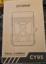 CEYOMUR 4K 30fps Solar Trail Camera, WiFi Bluetooth 46MP Game Camera