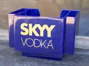 Skyy Vodka Napkin, Straw, Swizzle Holder. Plastic Barware NICE ONE!!!