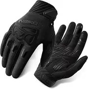 [INBIKE] Men Mountain Bike Gloves,Dirt Bike Gloves with Thicken EVA Padded TPR Knuckle Protection Touch Screen for Cycling Motorcycle
