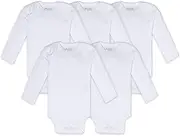 Burt's Bees Baby Unisex Baby Bodysuits, 8-pack Short & Long Sleeve One-pieces, 100% Organic CottonBodysuit