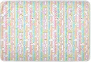 Princess Dress Crown Cartoon Toddler Waterproof Washable Toddler Bed Pee Pads Changing Bed Liners for Kids Adults Pets , 52" L x 34" W