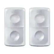 Kenworth Chrome Indented Rocker Switch Cover - 2 Pack