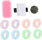 Beatifufu Non-slip Lash Extension Tapes Isolation Patches 11-piece Tool Kit Skin-friendly Adhesive Widely Applicable for Beauty Salons