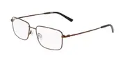 Flexon H6052 202 Men's Glasses Brown Size 55 - Private Health Rebate - Blue Light Block Available